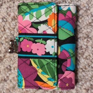 Vera Bradley kiss lock wallet
